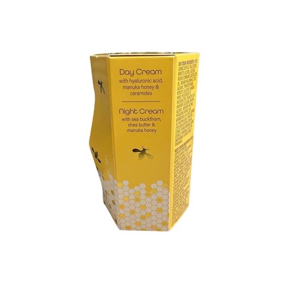 Trader Joe’s Honey Hydration Day & Night Cream Duo 3.5 oz Manuka Honey Set - Picture 2 of 4